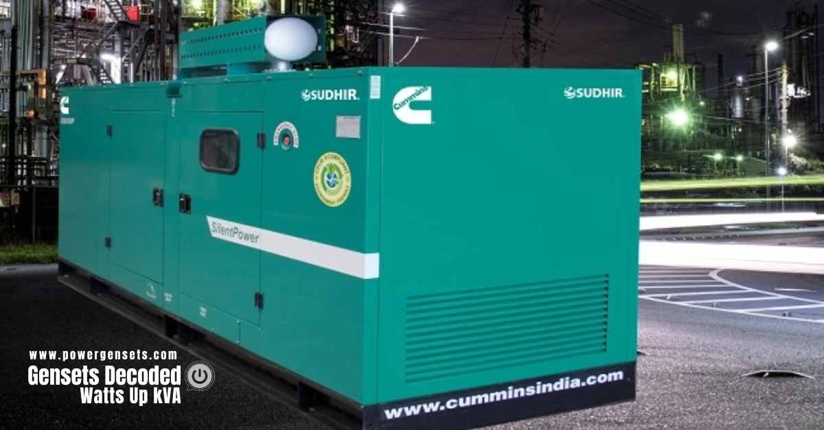 Sudhir power genset