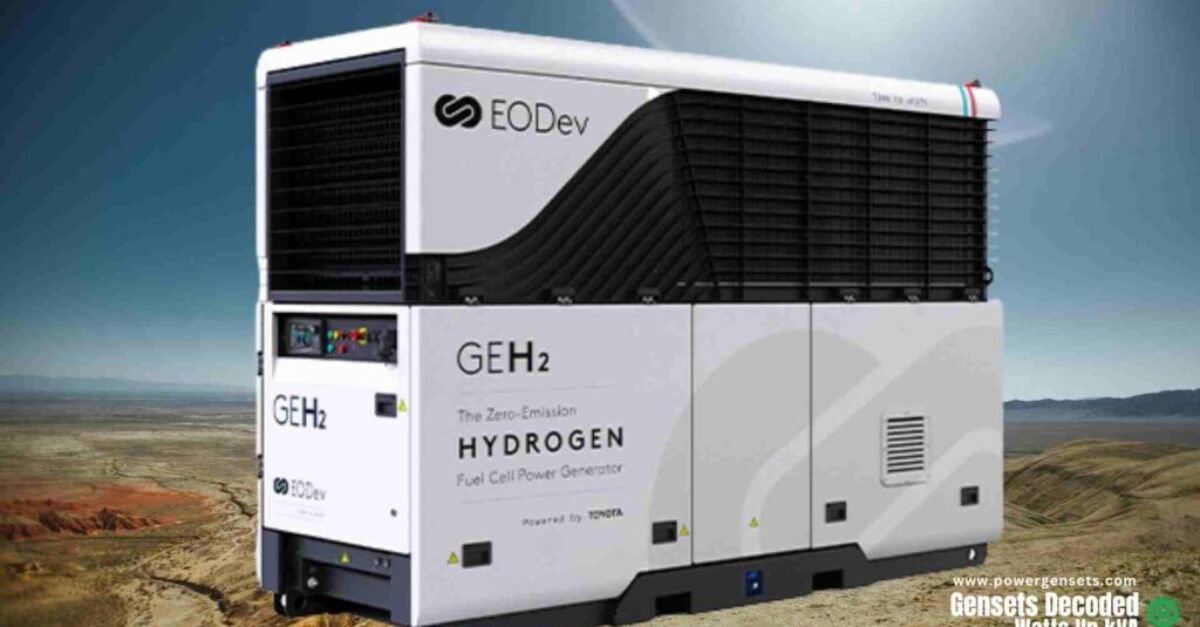 Hydrogen Powered Generator