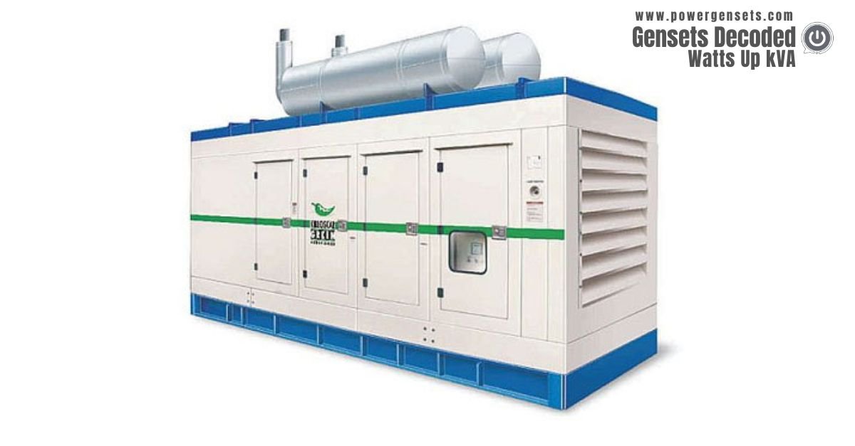 Picture of a diesel Genset