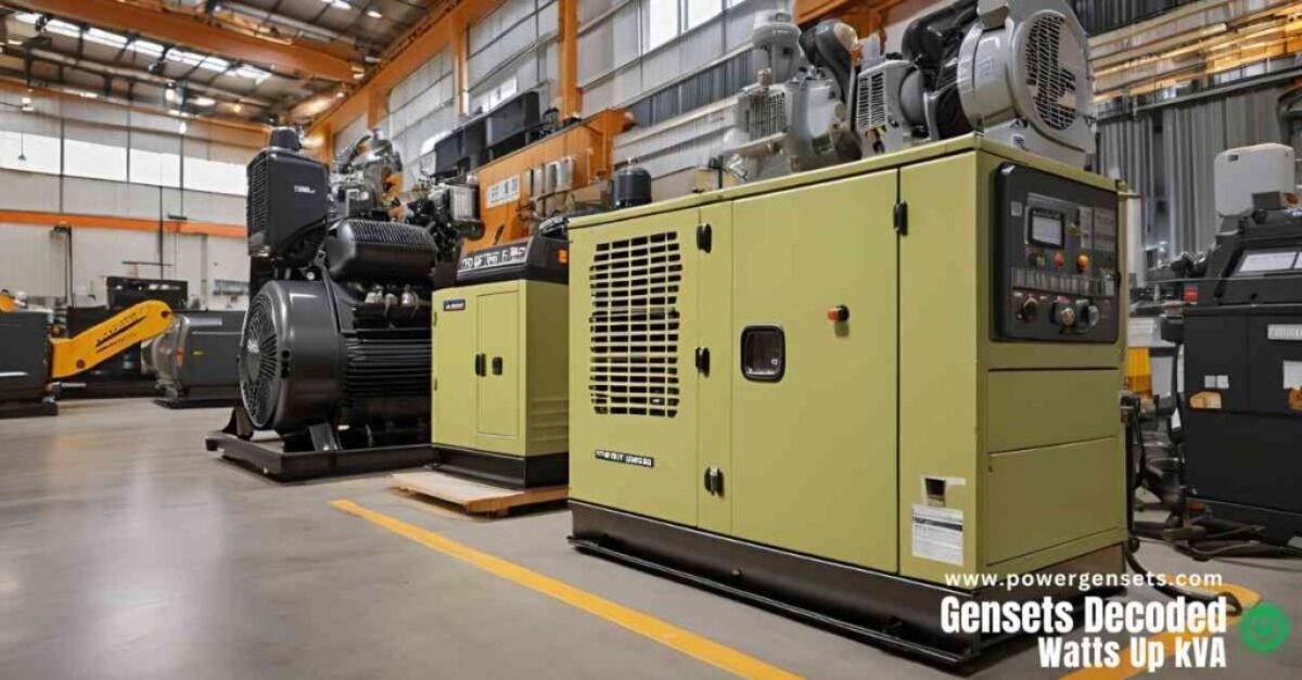 Diesel Generator at a factory