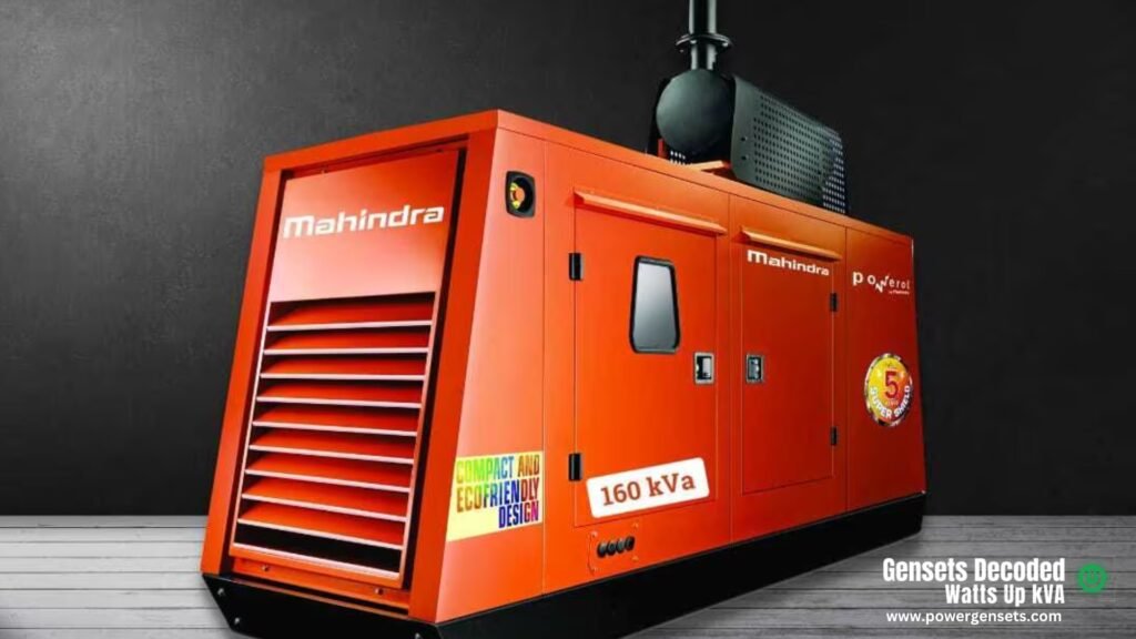 Mahindra Powerol Genset